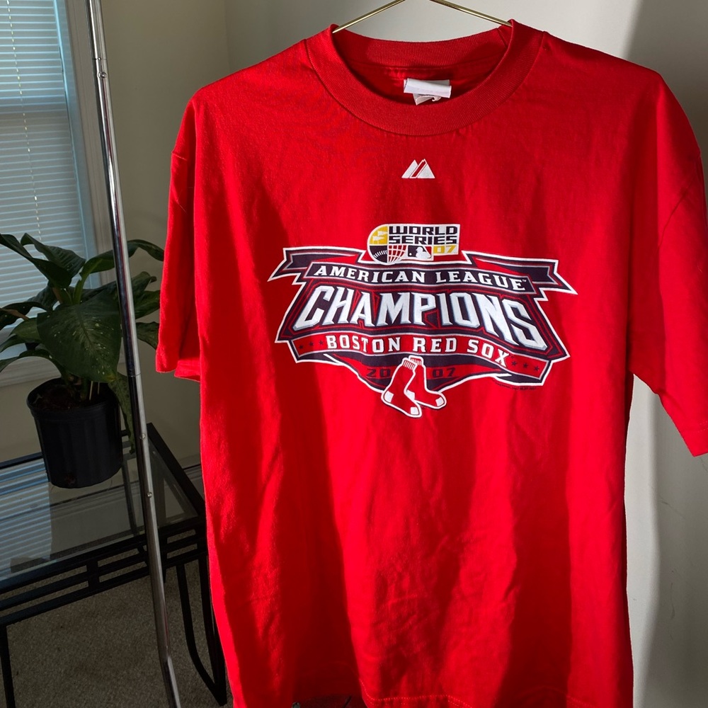 2007 World Series Boston red socks tee